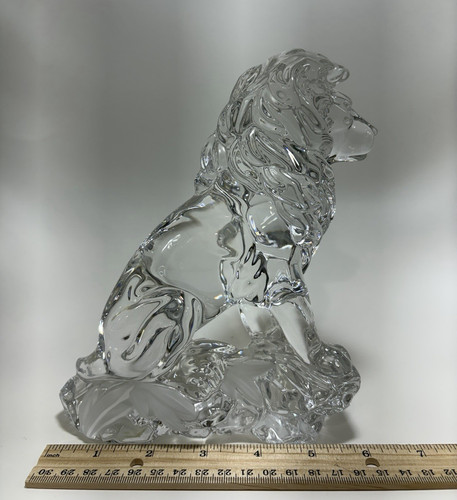 Vintage clear lead - clear, crystal